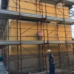 edilpero impresa edile milano restauro facciata con ponteggio milano (2)